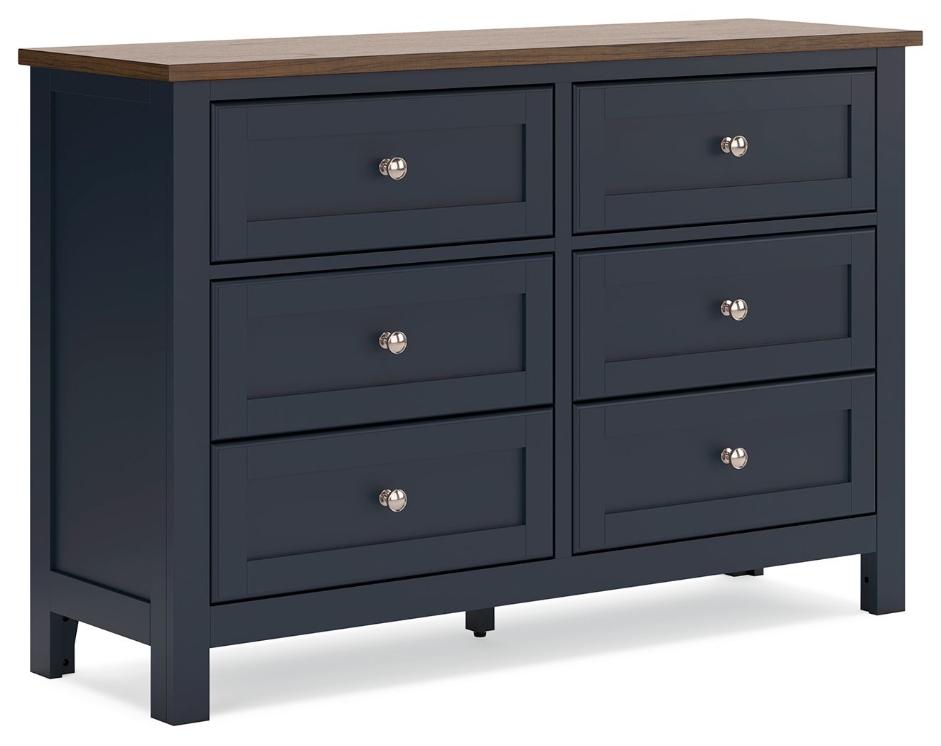 Landocken - Marron / Bleu - Commode