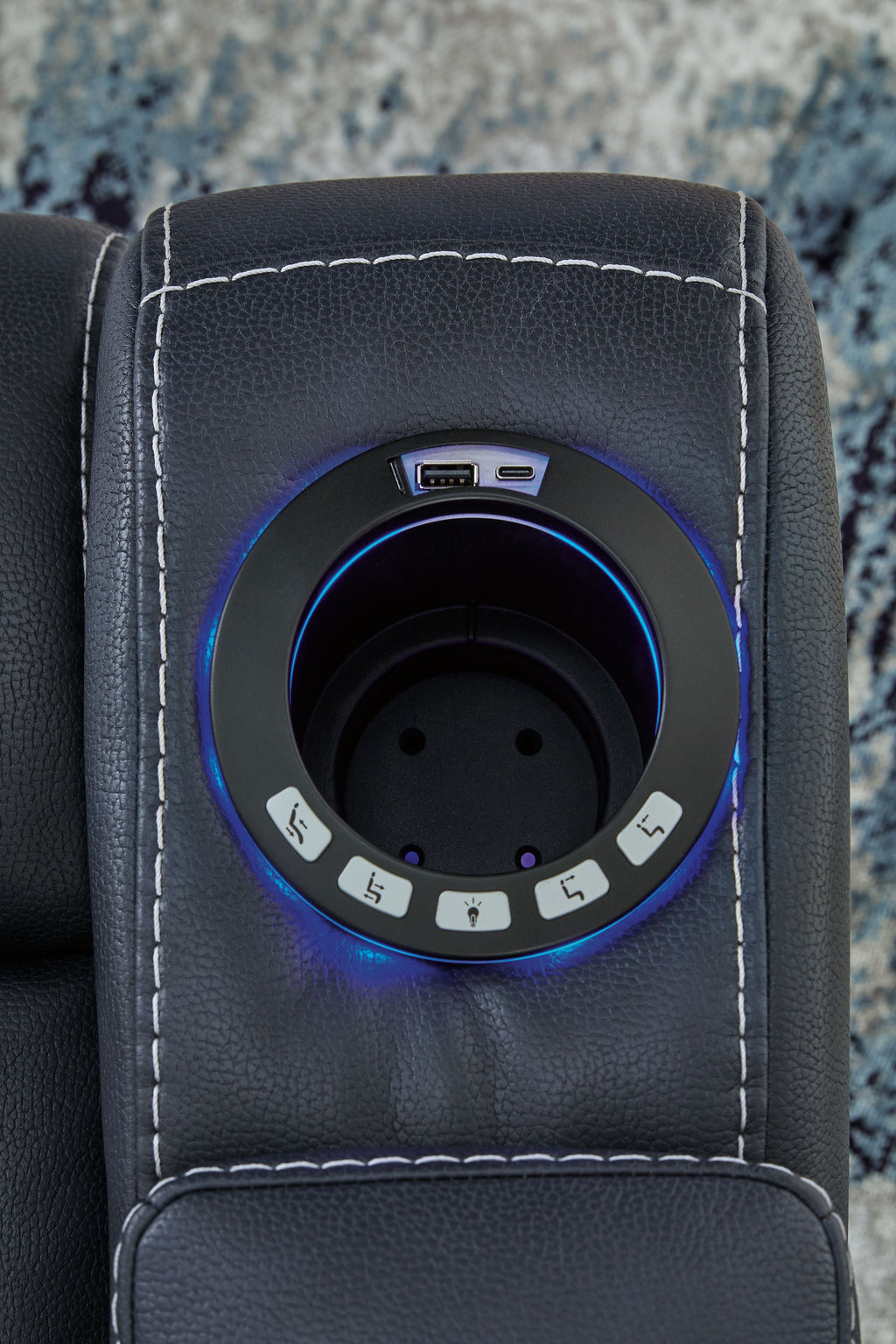 Feazada - Fauteuil inclinable électrique avec appui-tête réglable