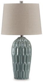 Hadbury - Lampe de table en céramique (lot de 2)