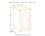Bolanburg - Table d'appoint avec chaise