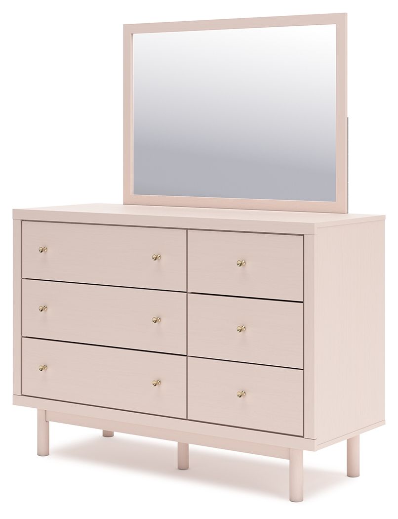 Wistenpine - Blush - Commode et miroir