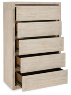Michelia - Bisque - Commode à cinq tiroirs