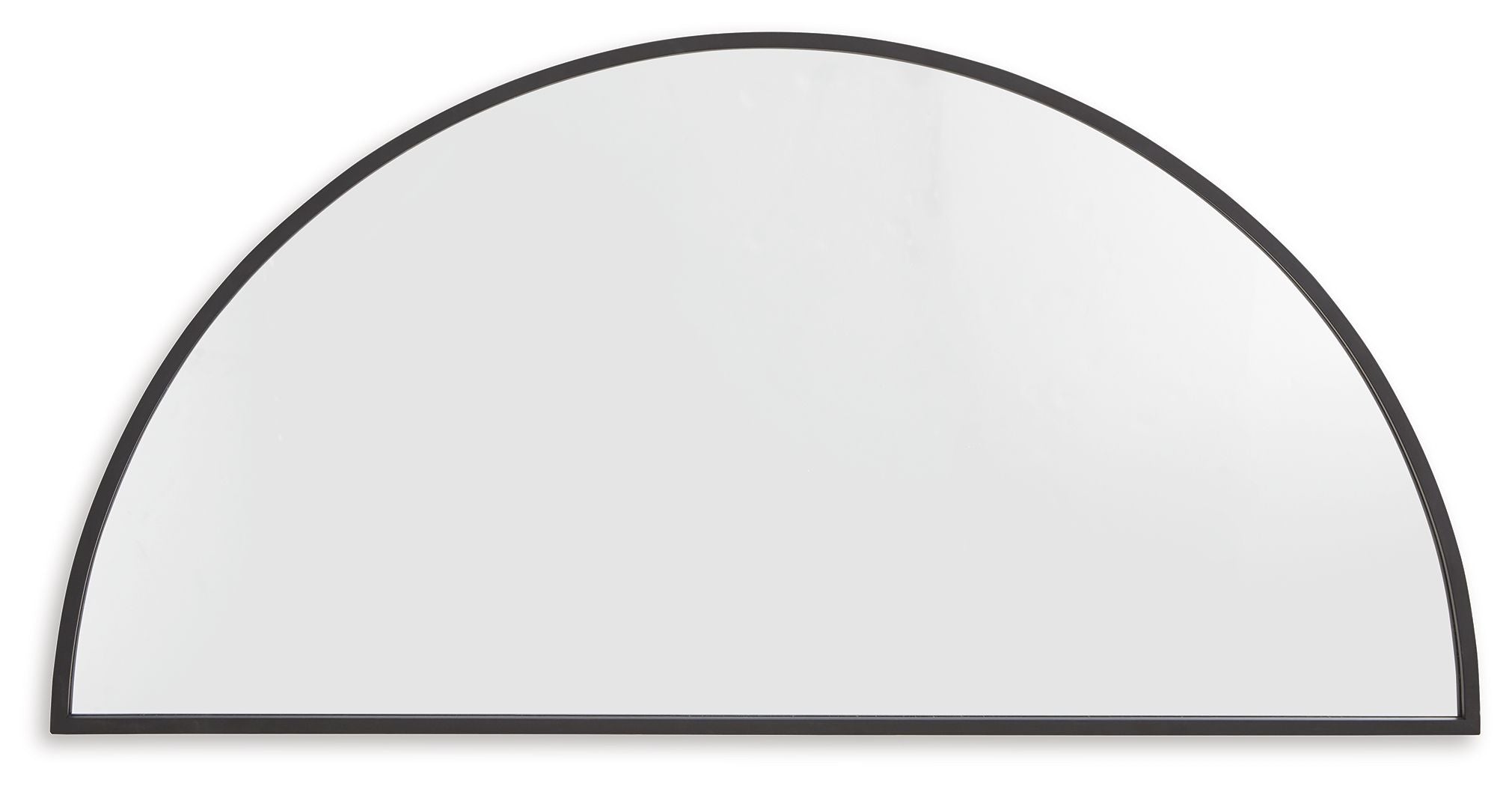 Denlow - Noir - Miroir d'appoint