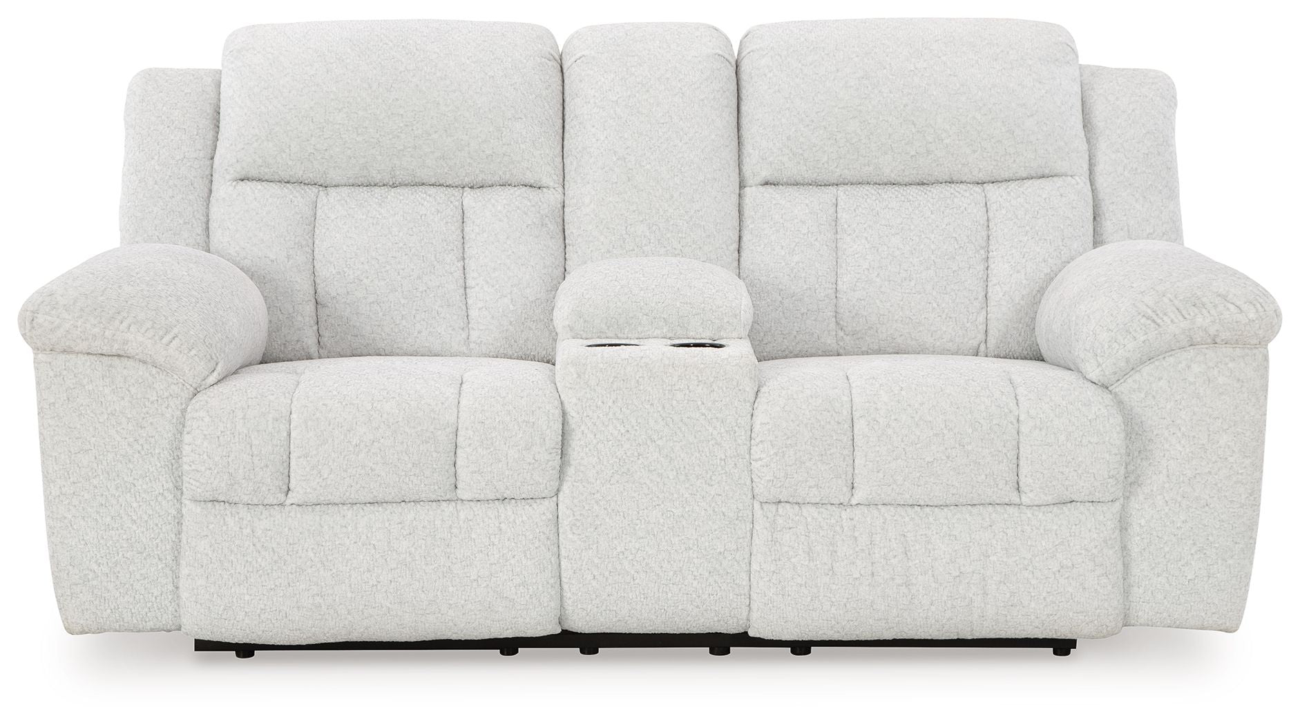 Frohn - Snow - Canapé inclinable double avec console