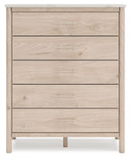 Cadmori - Commode large à cinq tiroirs