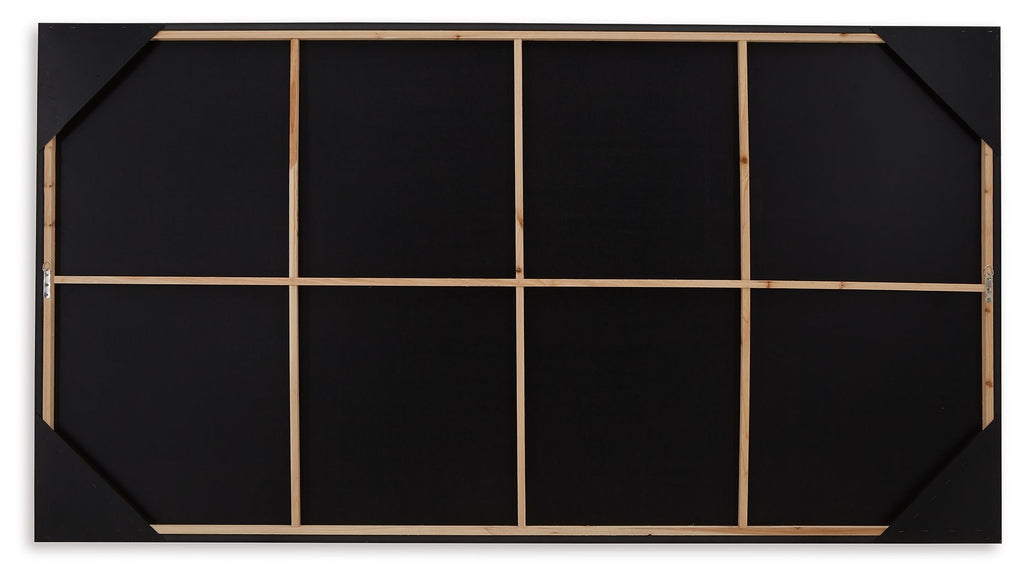 Delstone - Noir / Blanc - Art mural