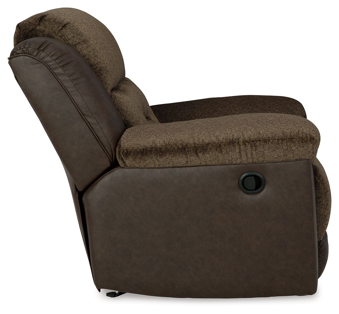 Dorman - Chocolat - Fauteuil inclinable à bascule