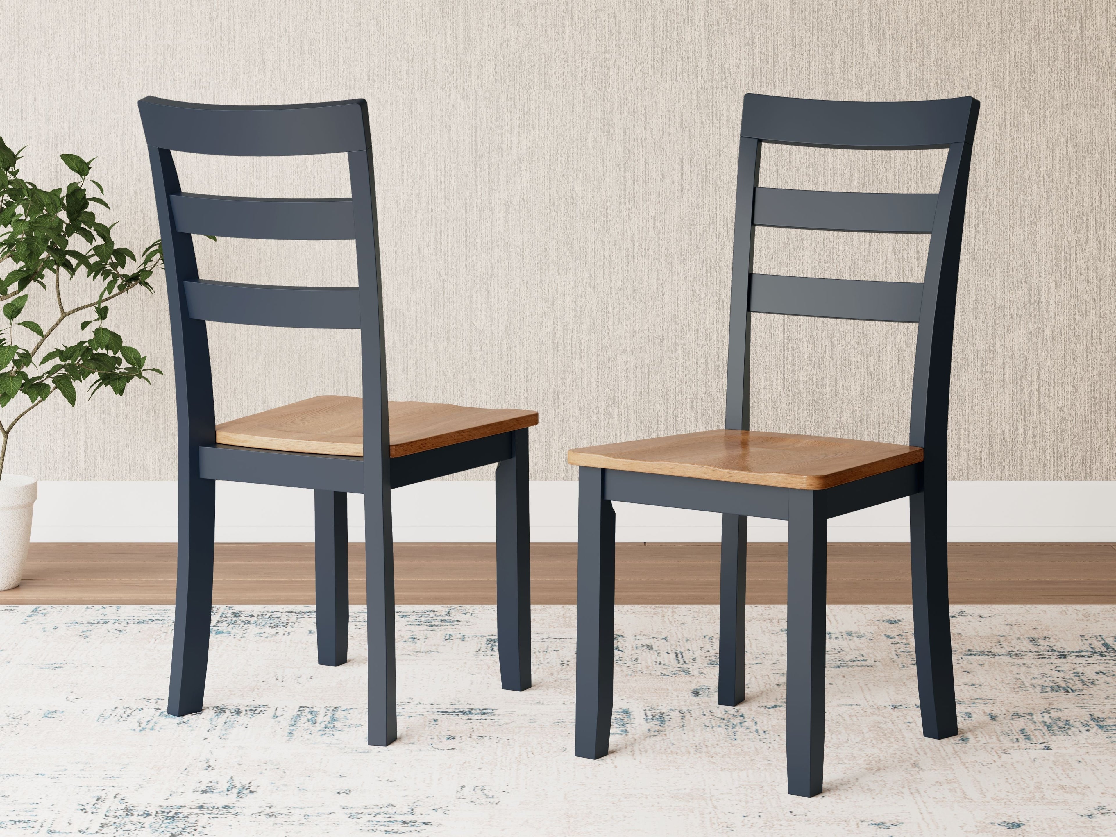 Gesthaven - Chaise de salle à manger (lot de 2)