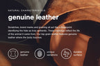 Gênes - Acier - Causeuse - Cuir assorti