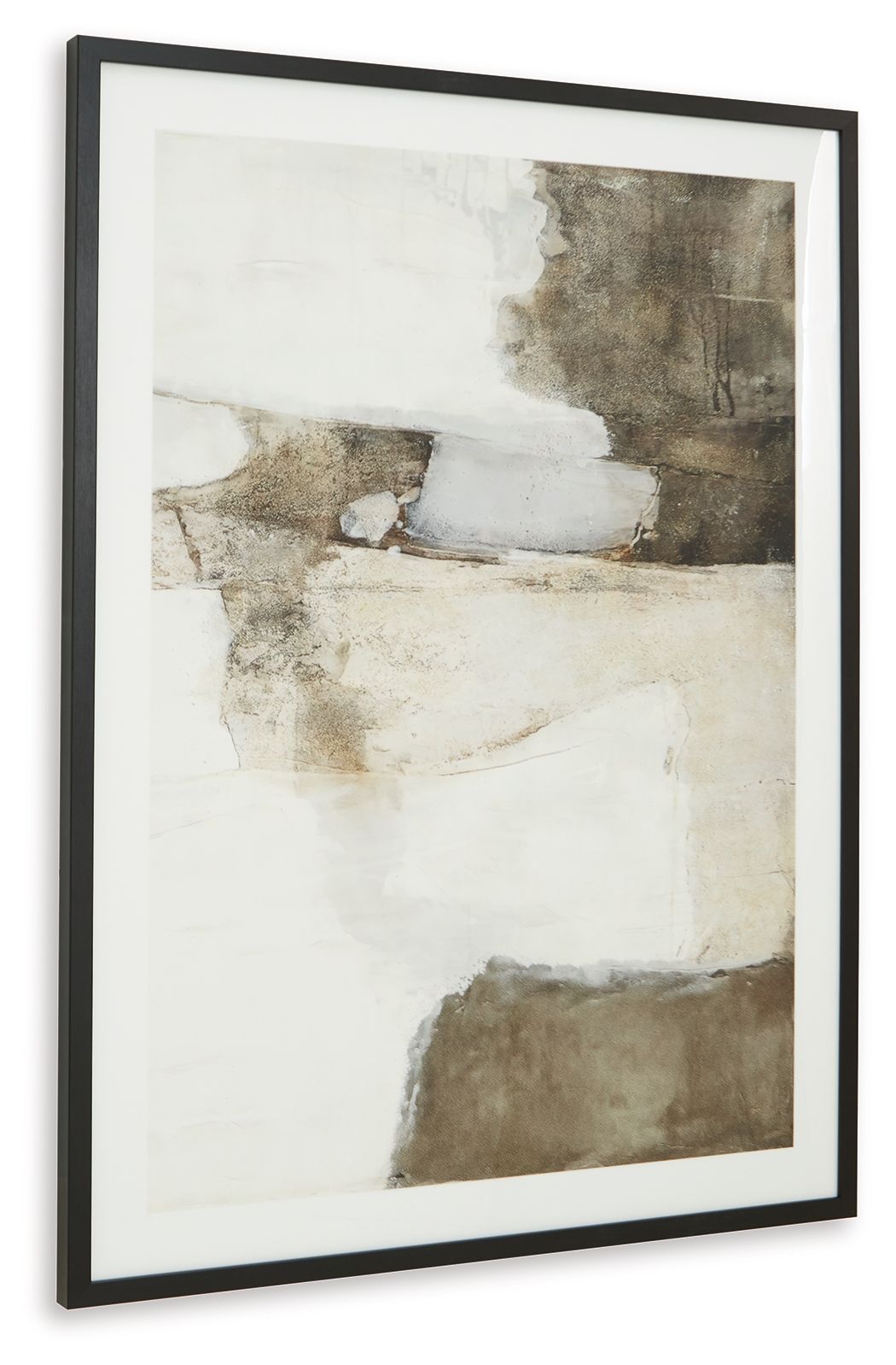 Aldricton - Marron / Blanc - Décoration murale