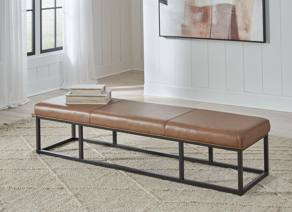 Joston - Caramel - Banc d'appoint