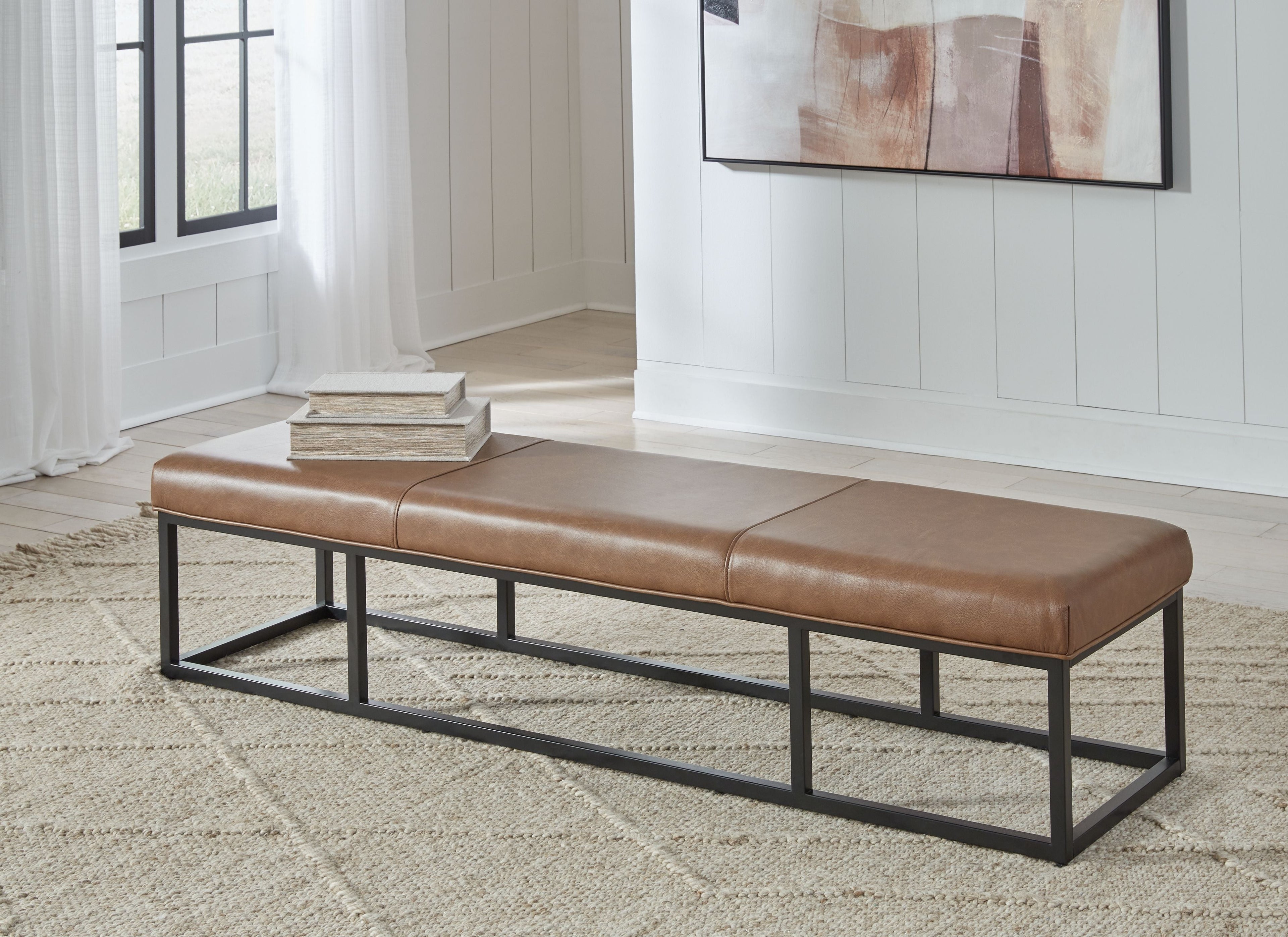Joston - Caramel - Banc d'appoint