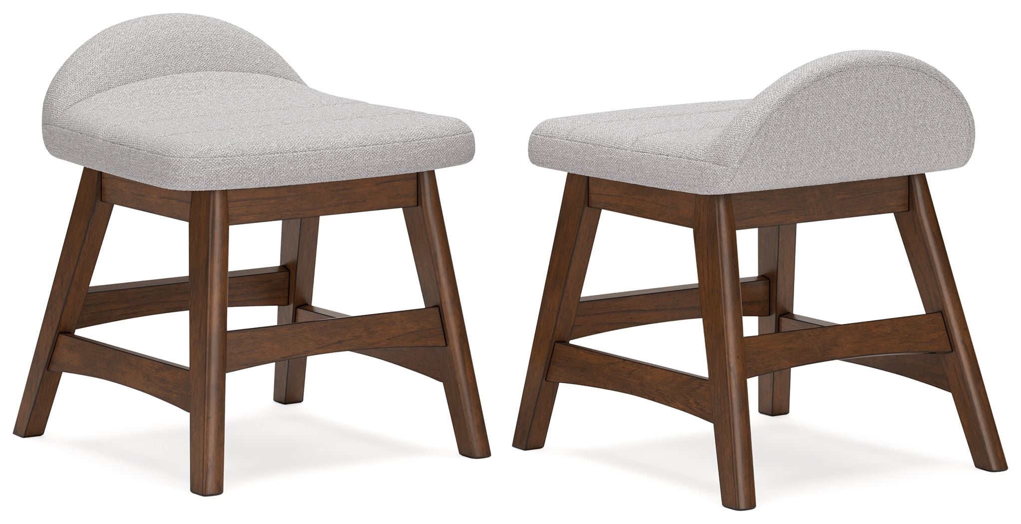 Lyncott - Gris clair / Marron - Chaise de bureau