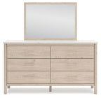 Cadmori - Bicolore - Commode et miroir