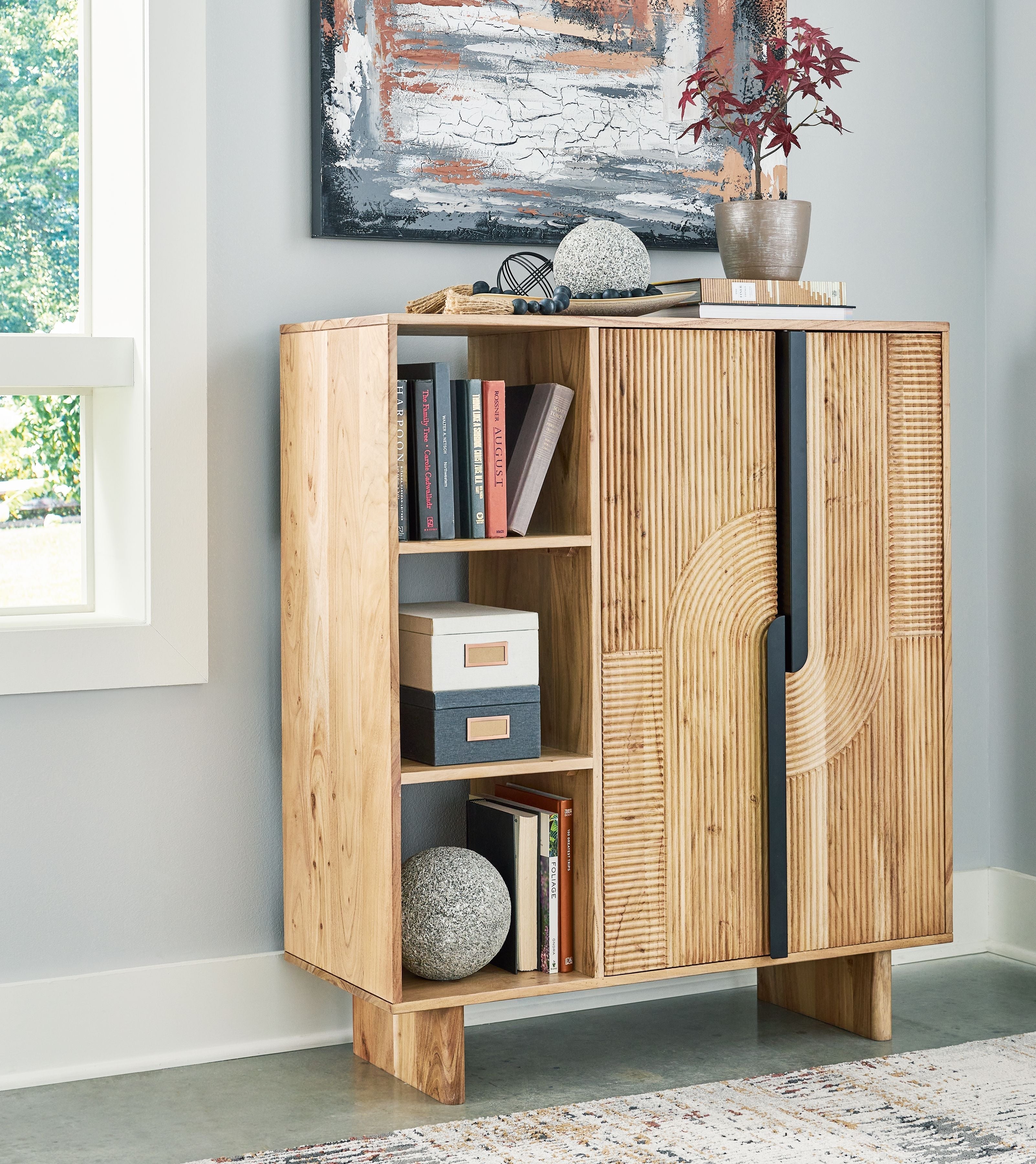 Kierwell - Naturel - Armoire d'appoint