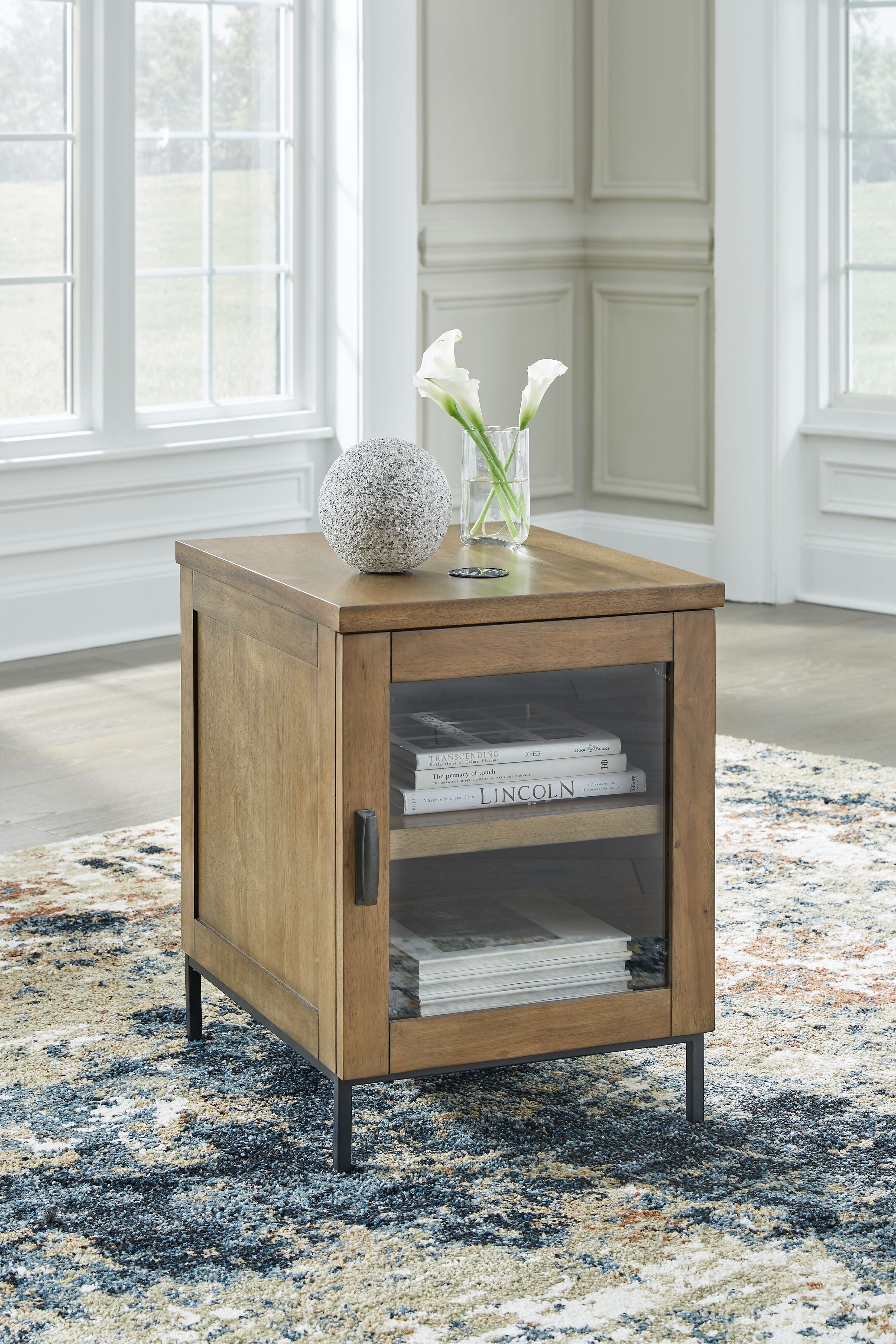 Torlanta - Marron - Table d'appoint