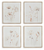 Bondner - Beige / Rouille - Ensemble de décorations murales (lot de 4)