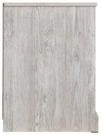 Paxberry - Whitewash - Table de chevet à un tiroir