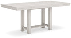 Robbinsdale - Ensemble de table à manger rectangulaire extensible à hauteur de comptoir