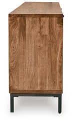 Dorannby - Noir / Brun - Armoire d'appoint