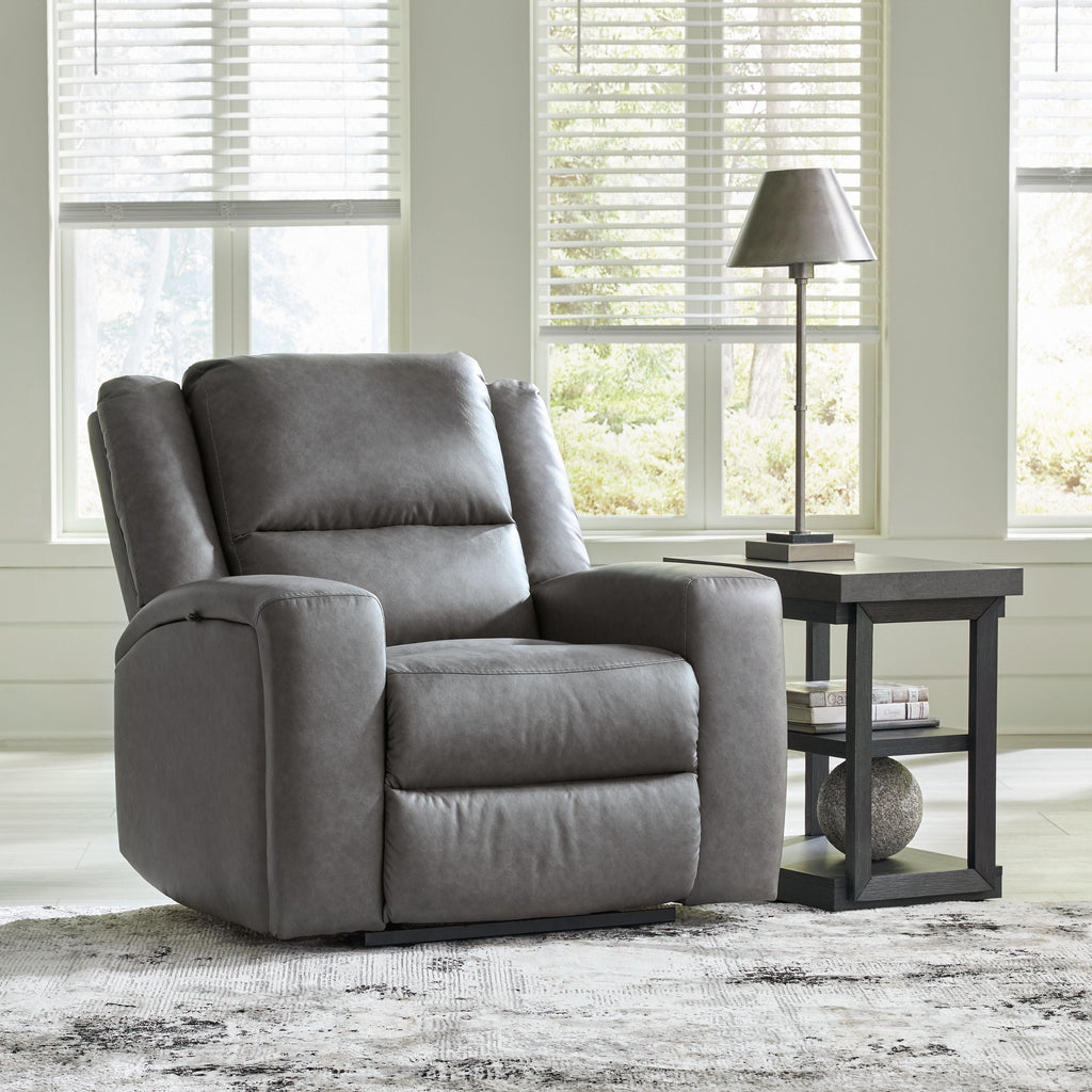 Brixworth - Ardoise - Fauteuil inclinable sans paroi