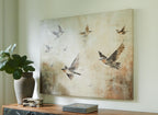 Collmund - Gris / Marron - Décoration murale