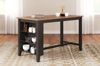 Gesthaven - Table de comptoir rectangulaire pour salle à manger