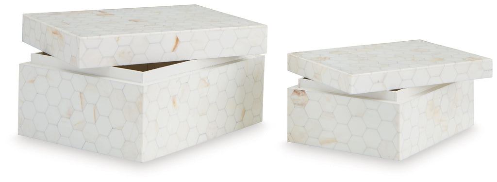 Aldenburg - Crème - Coffret (Lot de 2)