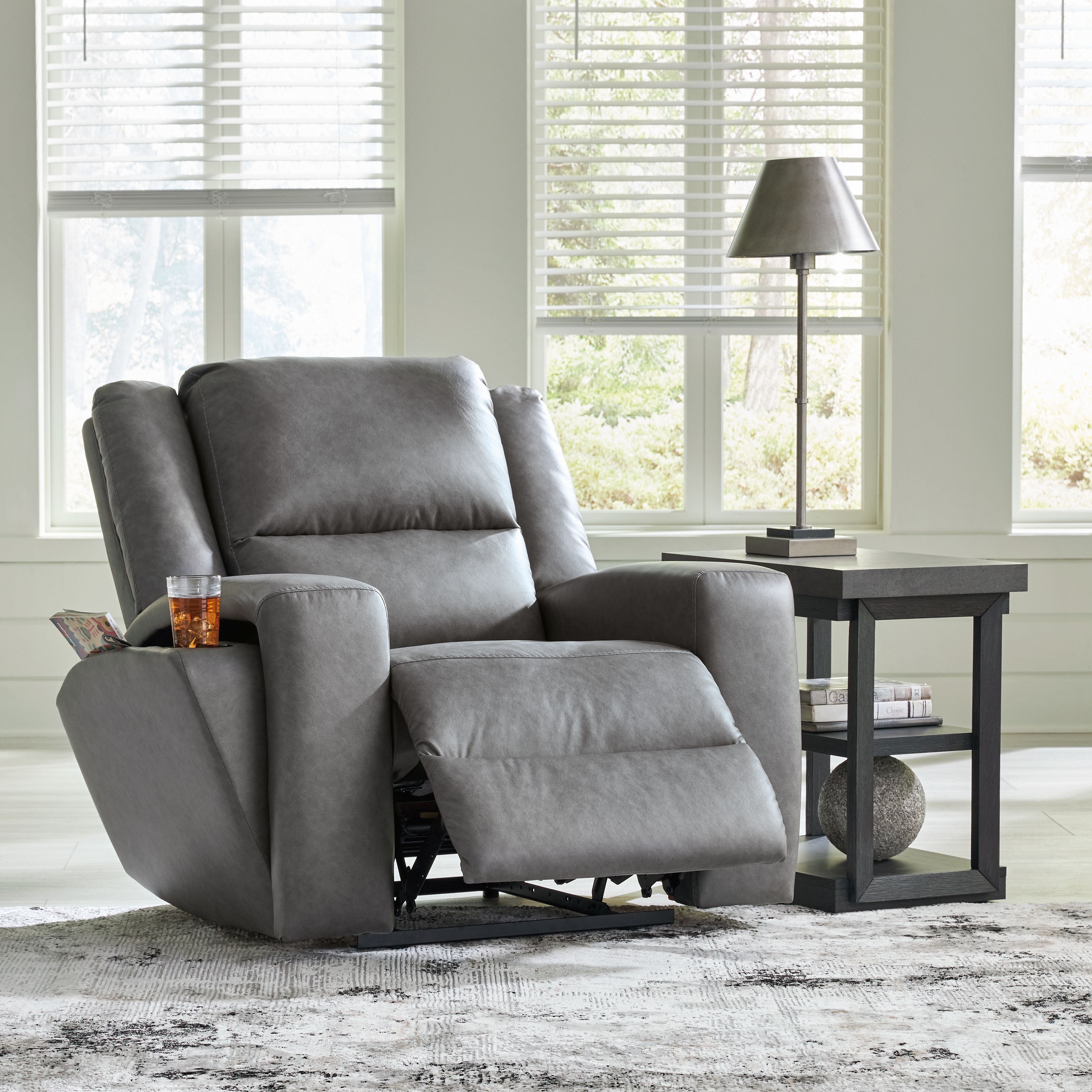 Brixworth - Ardoise - Fauteuil inclinable sans paroi