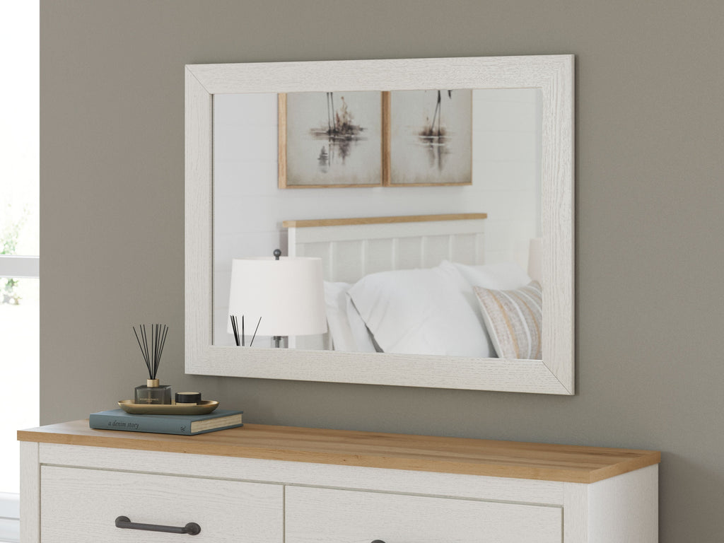 Linnocreek - Blanc - Miroir de chambre