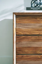 Dressonni - Marron - Commode et miroir