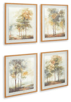 Bryneford - Multi - Ensemble d'art mural (lot de 4)
