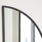 Denlow - Noir - Miroir d'appoint