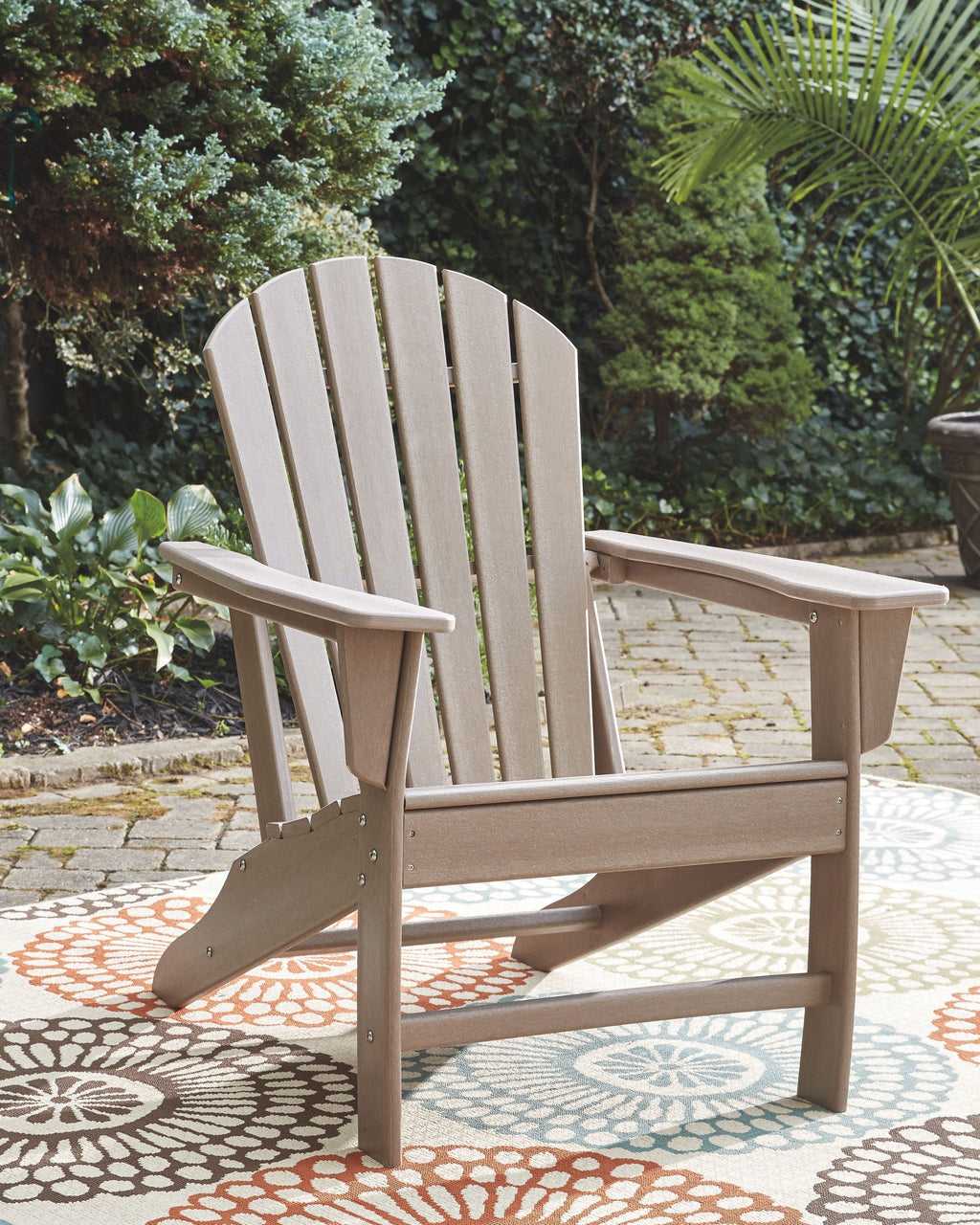 Sundown Treasure - 2 pièces - Chaise Adirondack et pouf