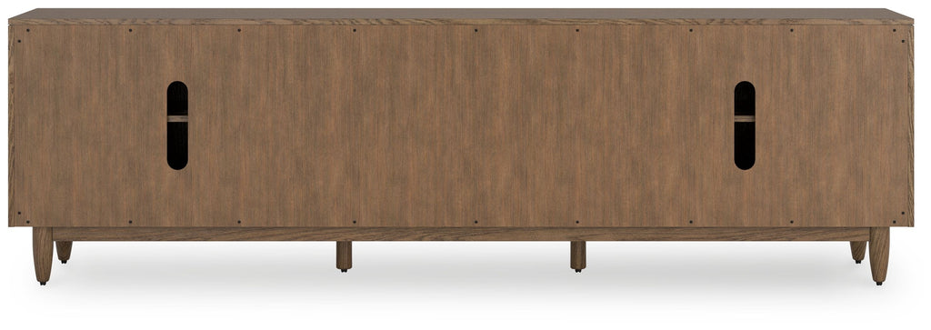 Roanhowe - Marron - Meuble TV extra large