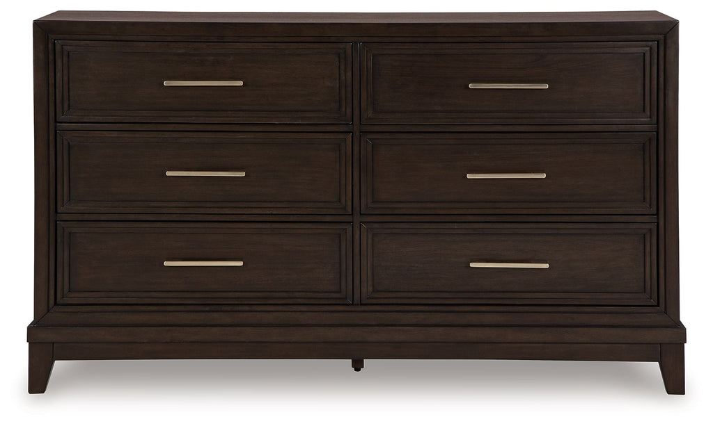 Neymorton - Brun gris foncé - Commode