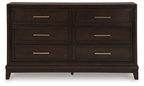 Neymorton - Brun gris foncé - Commode