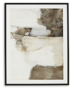 Aldricton - Marron / Blanc - Décoration murale