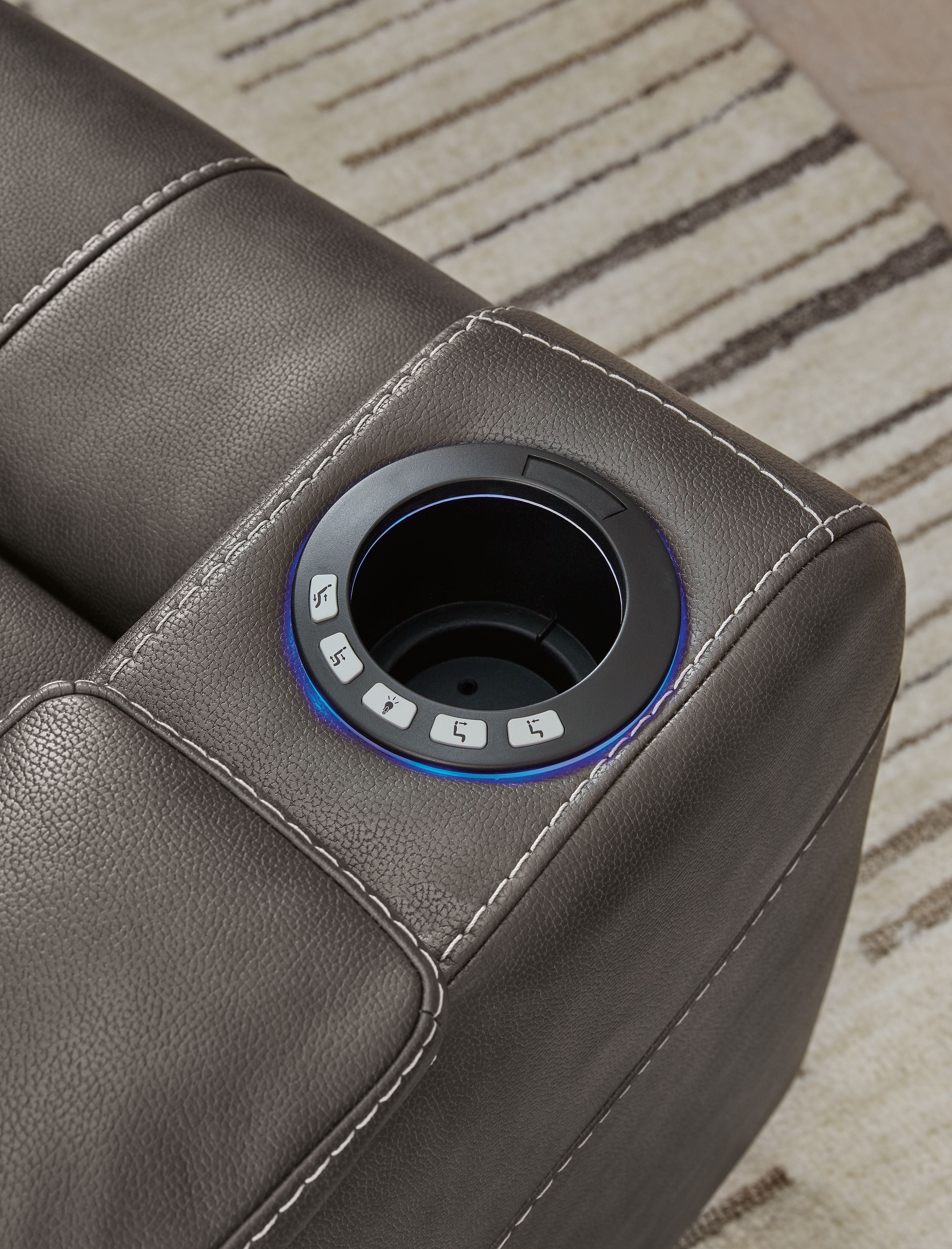 Feazada - Fauteuil inclinable électrique avec appui-tête réglable
