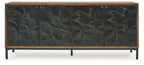 Dorannby - Noir / Brun - Armoire d'appoint