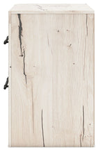 Lawroy - Naturel clair - Table de chevet à deux tiroirs
