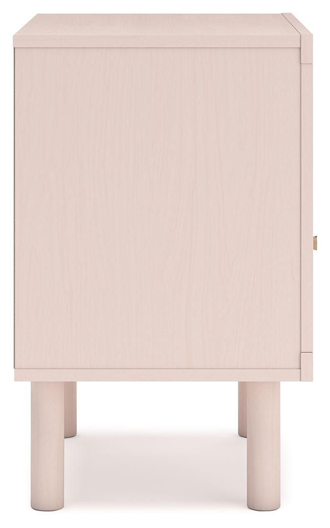 Wistenpine - Blush - Table de chevet à un tiroir