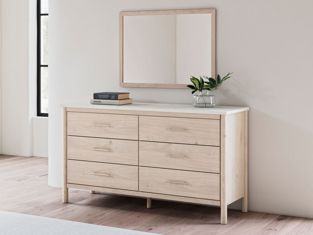 Cadmori - Tan - Miroir de chambre