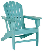 Sundown Treasure - 2 pièces - Chaise Adirondack et pouf