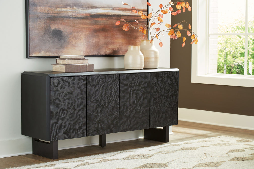 Farrelmore - Noir - Meuble d'appoint