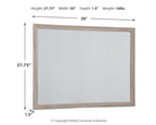 Hasbrick - Tan - Miroir de chambre