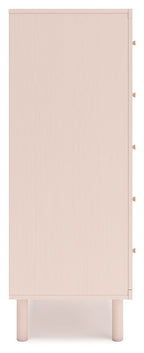 Wistenpine - Blush - Commode à cinq tiroirs