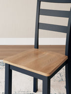Gesthaven - Chaise de salle à manger (lot de 2)