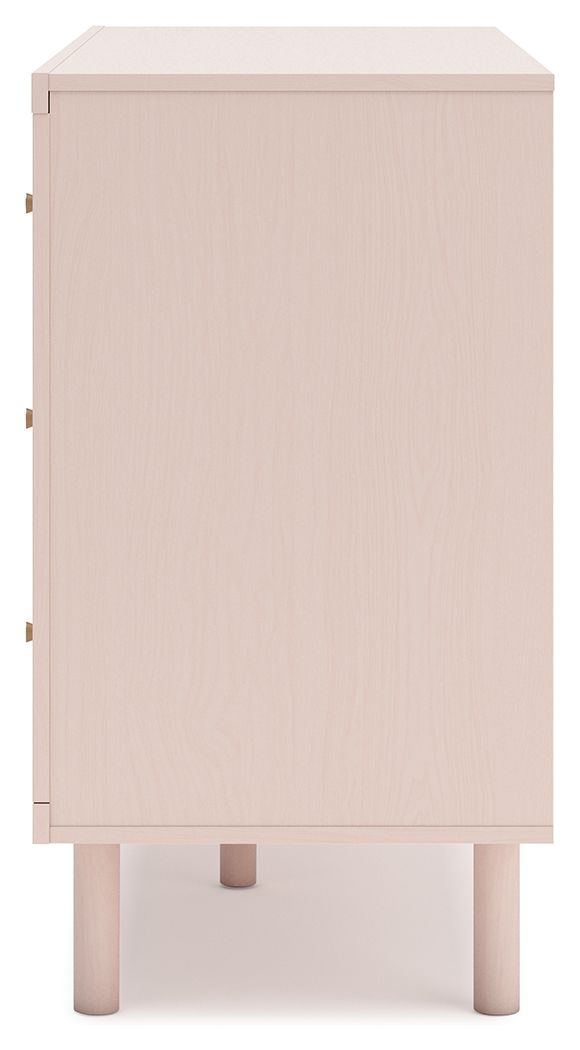 Wistenpine - Blush - Commode à six tiroirs