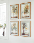 Bryneford - Multi - Ensemble d'art mural (lot de 4)